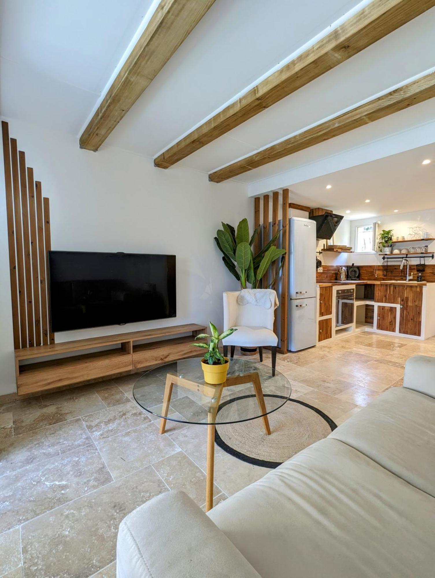 Evasion Au Calme - Maison Cosy Avec Piscine Et Tennis Saint-Vallier-de-Thiey Exteriör bild